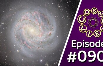 Cosmoview Episode 90: Dark Energy Camera Spies the Outskirts of the Swirling Southern Pinwheel Galaxy