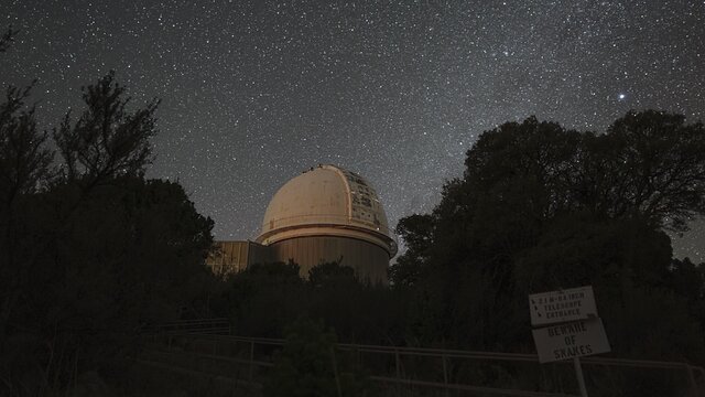KPNO 2.1-meter Telescope and the Dynamic Night Sky