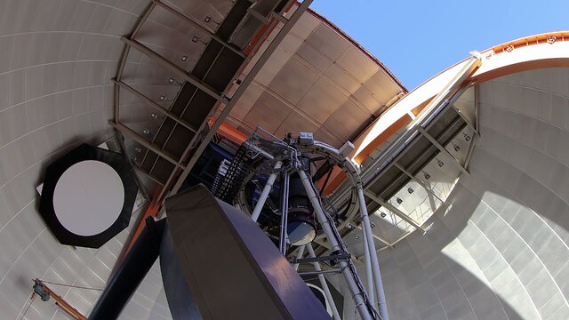 Víctor M. Blanco 4-meter Telescope Dome Opening