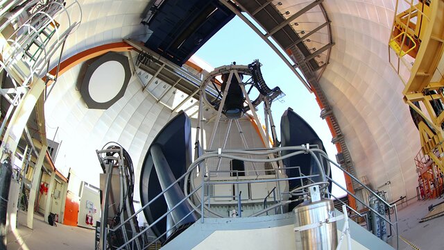 Víctor M. Blanco 4-meter Telescope Interior