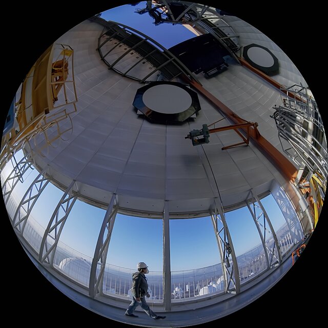 Víctor M. Blanco 4-meter Telescope Interior Fulldome