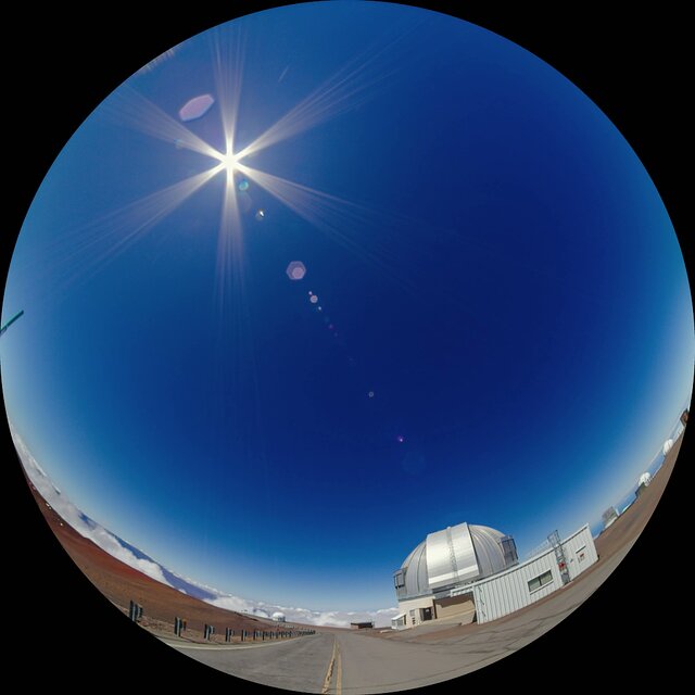 Gemini North Telescope Fulldome