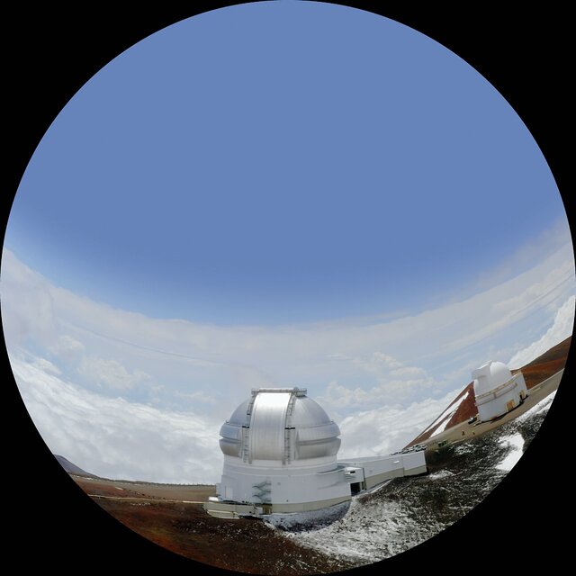 Gemini North Telescope Fulldome