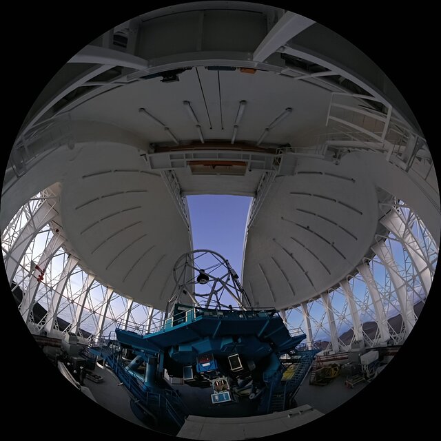 Inside the Gemini North Observatory