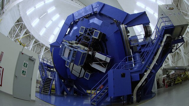 Gemini South Telescope Interior