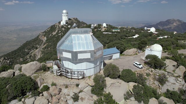 Kitt Peak National Observatory Aerial Drone Footage