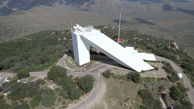 McMath-Pierce Solar Telescope Aerial Drone Footage