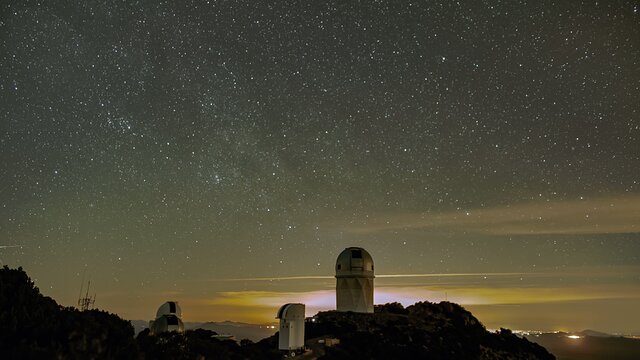 View from the SARA Kitt Peak Telescope