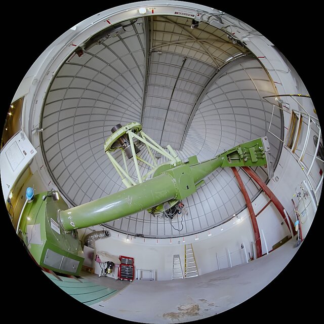 McGraw-Hill 1.3-meter Telescope Interior Fulldome
