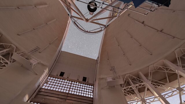 Inside Gemini North's Dome