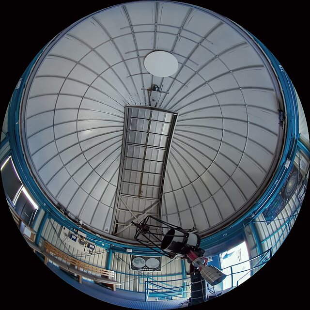 Visitor Center 0.5-meter Telescope Fulldome Interior