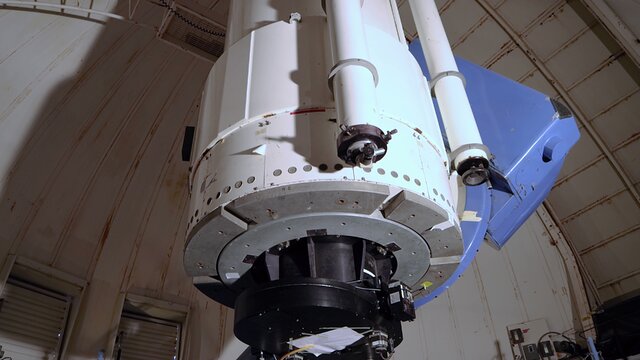 WIYN 0.9-meter Telescope Interior