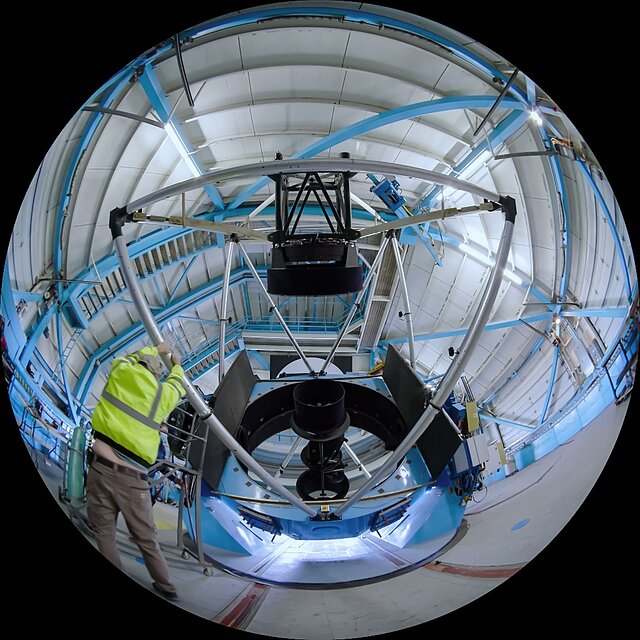 WIYN 3.5-meter Telescope Interior Fulldome