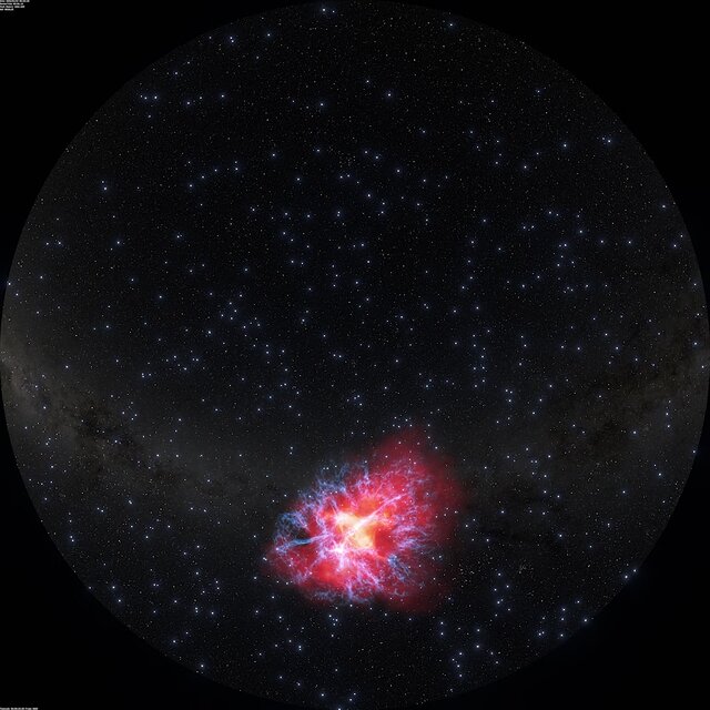 Crab Nebula Visualization