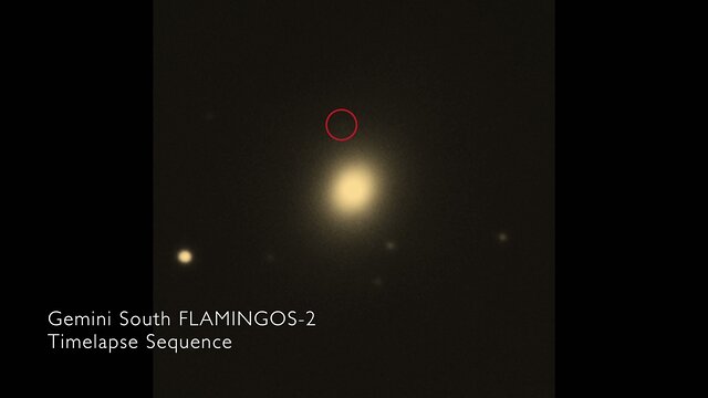 Fusión de estrellas de neutrones es registrada por primera vez con telescopio de Gemini Sur