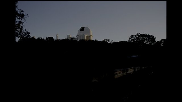 Time-lapse of the 2.1-meter at Sunset