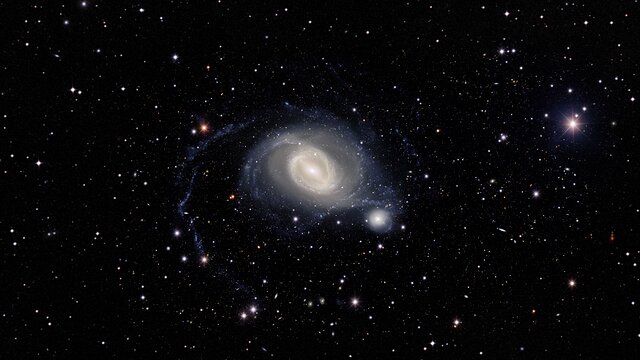 Zooming into NGC 1512