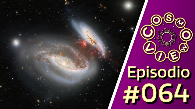 Cosmoview: Colisión de ‘Galaxias Taffy’ produce un puente con material de formación estelar
