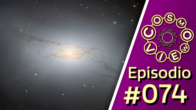 Cosmoview Episodio 74: Telescopio Gemini Sur en Chile captura imagen de peculiar galaxia enredada en su propia red de brazos polvorientos