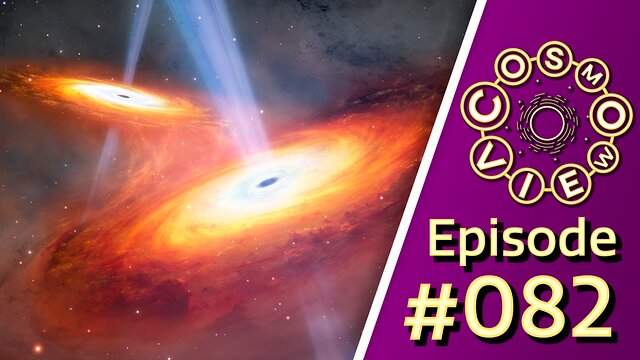 Cosmoview Episode 82: Merging Quasars at Cosmic Dawn
