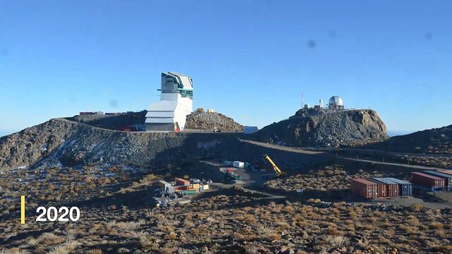 Rubin Observatory Rises on Cerro Pachón