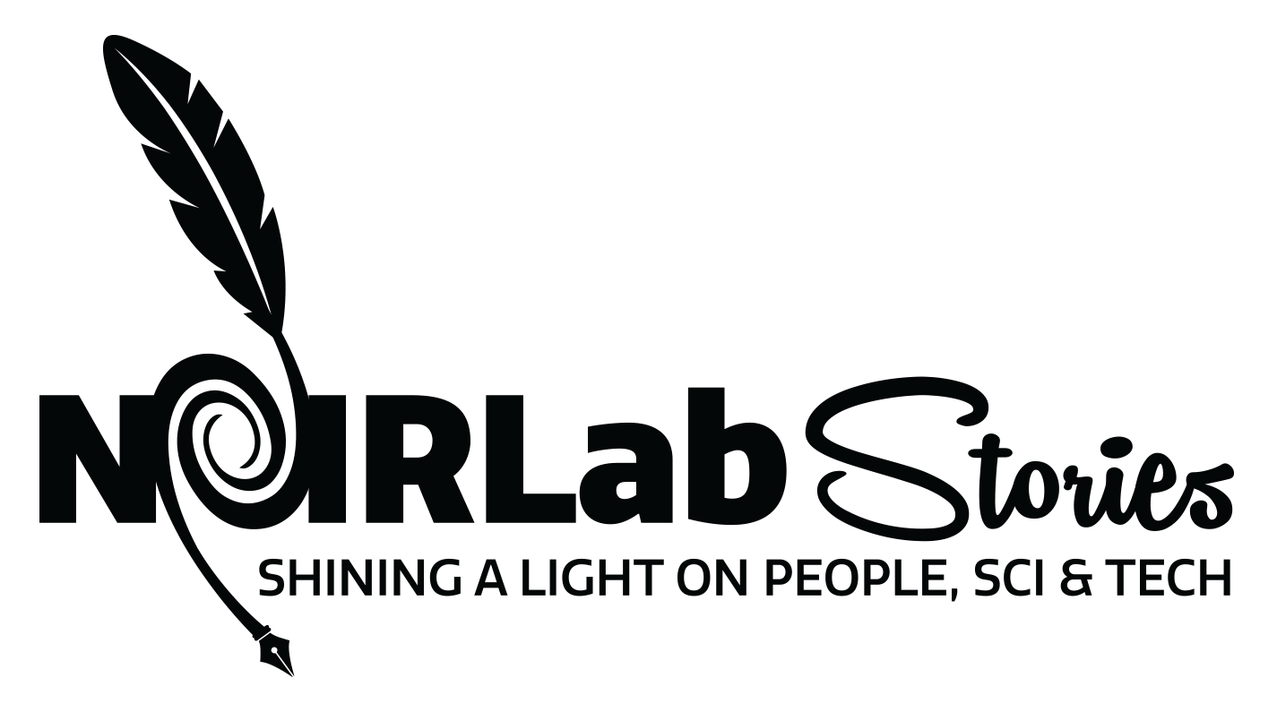 Logo of NOIRLab Stories Shining a Light on People, Sci and Tech