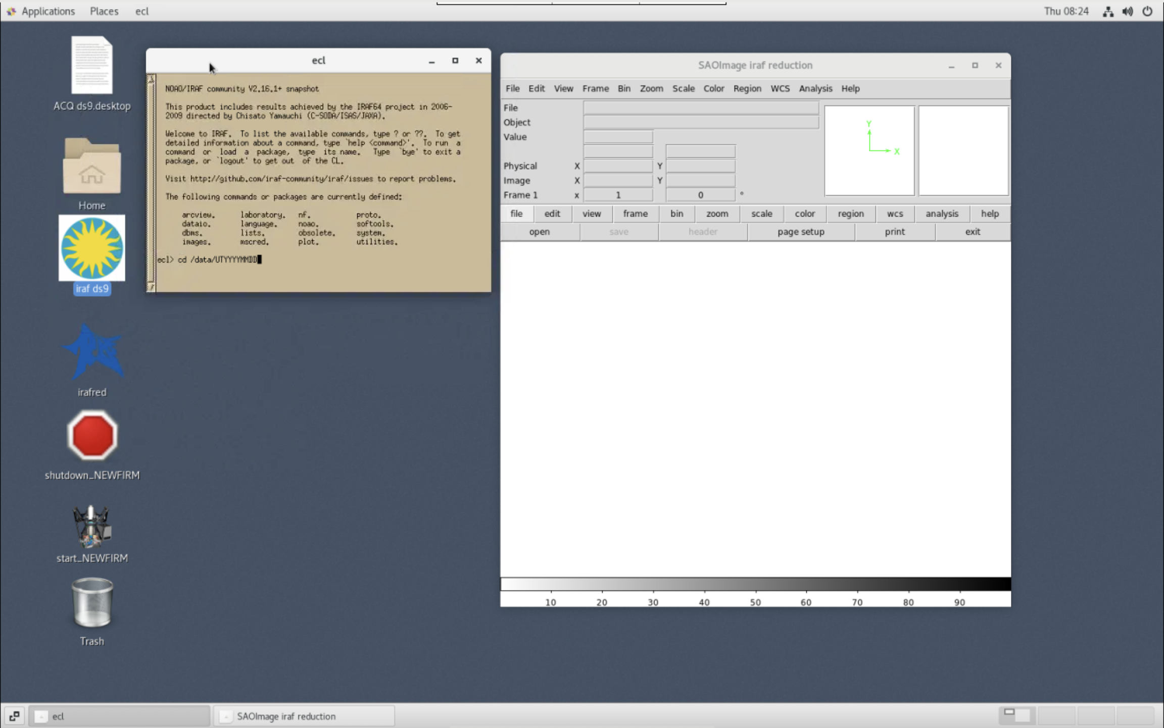 IRAF ds9