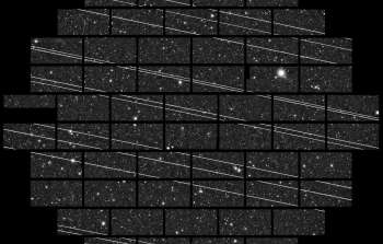 Starlink Satellites Imaged from CTIO