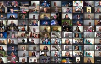 Participants at the 2021 virtual Gemini Science Meeting