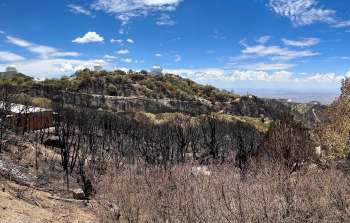 Kitt Peak National Observatory after the Contreras Fire